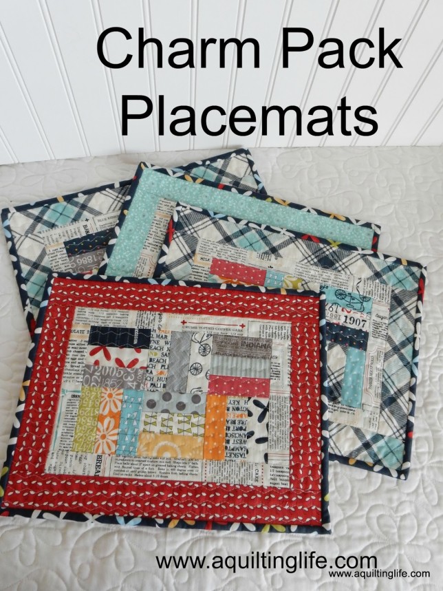 Sherri McConnell Charm Pack Placemats