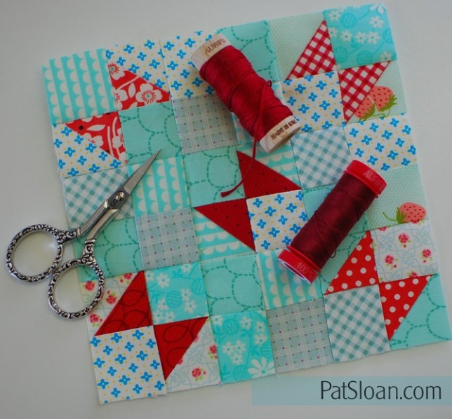 pat sloan splendid sampler block 2 thread