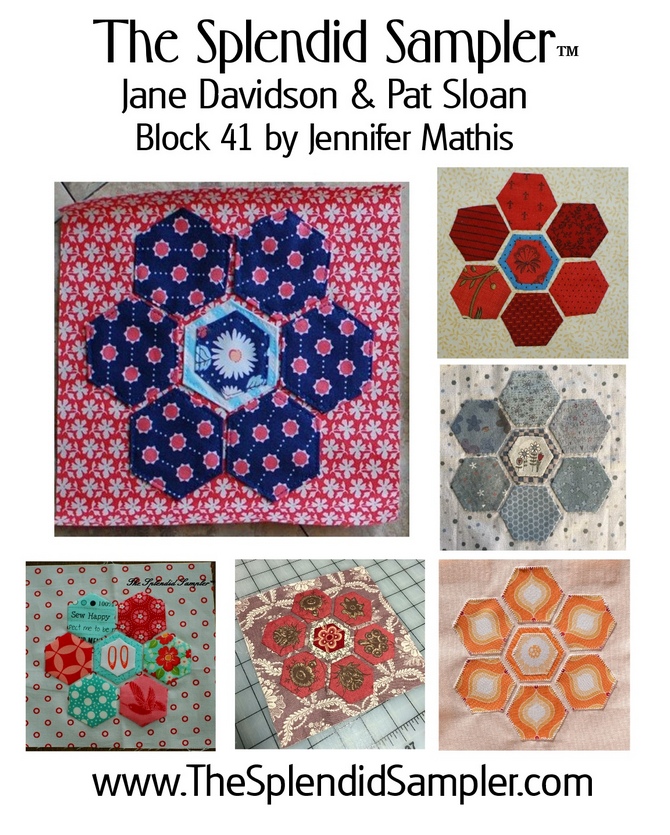 41 Splendid Sampler Jenifer Mathis Block multi